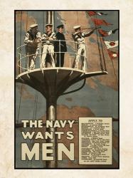 The Navy Wants Men | Obraz na stenu