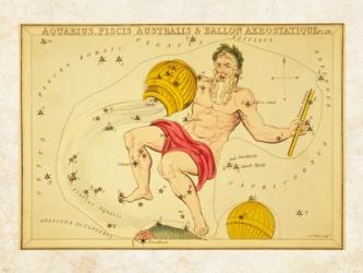 Aquarius, Pices Australis & Ballon Aerostatique Constellation | Obraz na stenu