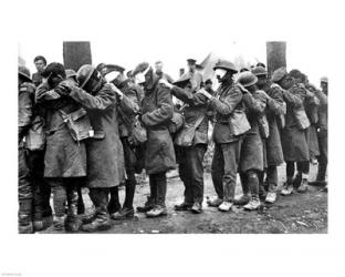 British 55th Division Gas Casualties April 10,1918 | Obraz na stenu