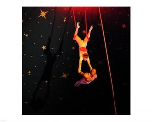 Continental Circus Double Trapeze Act | Obraz na stenu