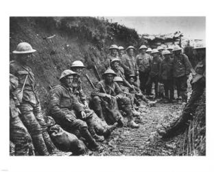 Royal Irish Rifles Ration Party Somme July 1916 | Obraz na stenu