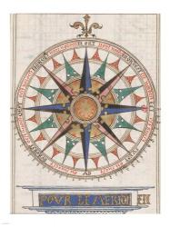 Guillaume Brouscon Compass France, 1543 | Obraz na stenu