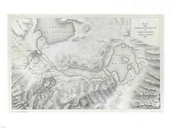 Schieble Mexican War Map | Obraz na stenu