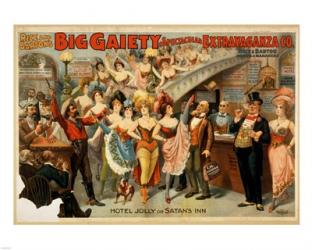 Big Gaiety's Spectacular Extravaganza Co. | Obraz na stenu