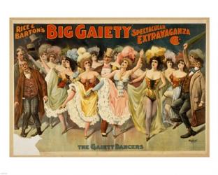 The Gaiety Dancers | Obraz na stenu