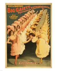 Big Gaiety's Spectacular Extravaganza - The Gaiety Dancers | Obraz na stenu