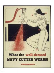 What the Well Dressed Navy Cutter Wears | Obraz na stenu