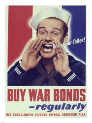 Buy War Bonds Regularly | Obraz na stenu