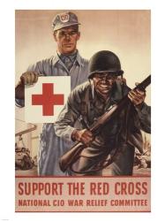 Support the Red Cross | Obraz na stenu