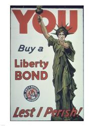 You Buy a Liberty Bond Lest I Perish! | Obraz na stenu