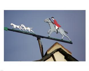 Horse and Rider Weathervane | Obraz na stenu