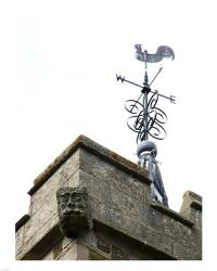 Weathervan on the Church of St Mary, Horncastle | Obraz na stenu