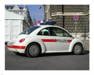 VW Police Beetle | Obraz na stenu