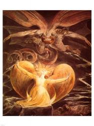 William Blake the dragon | Obraz na stenu