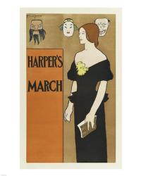 Brooklyn Museum Poster for Harper's Magazine Edward Penfield | Obraz na stenu