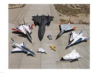 Collection of Military Aircraft | Obraz na stenu