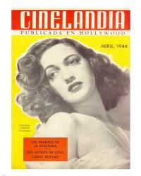 Dorothy Lamour CINELANDIA Magazine | Obraz na stenu