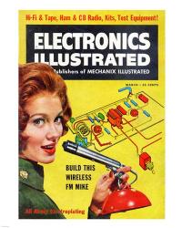 Electronics Illustrated March, 1961 | Obraz na stenu