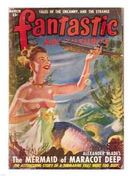 Fantastic Adventures 1949 March Cover | Obraz na stenu