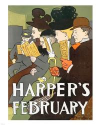 Harper's February 1895 | Obraz na stenu