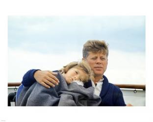 Hyannisport Weekend Caroline Kennedy, President Kennedy | Obraz na stenu