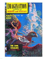 Imagination Cover October 1950 | Obraz na stenu