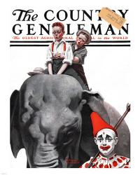 Norman Rockwell Cover August 16, 1919 | Obraz na stenu