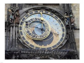 Prague - Astronomical Clock Detail | Obraz na stenu