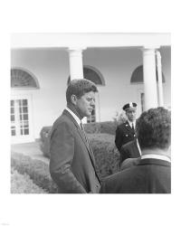 President KennedyGreets Latin American Archivists | Obraz na stenu