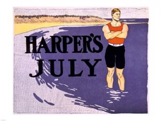 Harpers Monthly July | Obraz na stenu