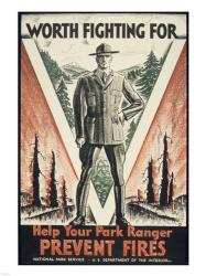 Worth Fighting for, Help Your Park Ranger Prevent Fires | Obraz na stenu