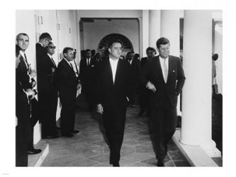 Sargent Shriver with JFK | Obraz na stenu