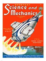 Science and Mechanics Nov 1931 Cover | Obraz na stenu