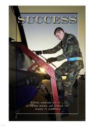 Success Affirmation Poster, USAF | Obraz na stenu