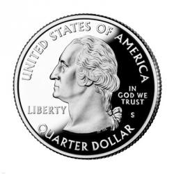 United States Quarter, obverse, 2004 | Obraz na stenu