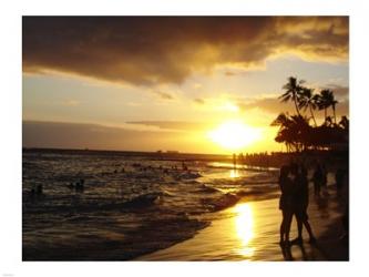 Waikiki Beach at Sunset | Obraz na stenu