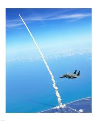 4th FW Strike Eagles Assist Shuttle Launch | Obraz na stenu