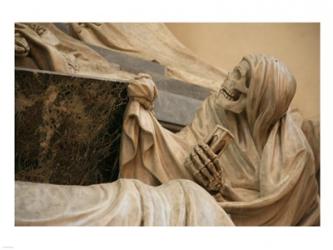 Death with Hourglass, Monument to Marshall Maurice of Saxony, Saint Thomas' Church, Strasbourg | Obraz na stenu