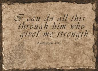 Philippians Quote | Obraz na stenu