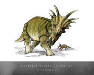 Styracosaurus | Obraz na stenu
