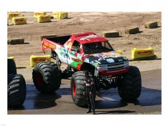 Bad News Monster Truck | Obraz na stenu