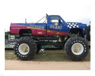 Dragon Heart Monster Truck | Obraz na stenu