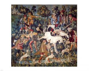 The Hunt of the Unicorn Tapestry | Obraz na stenu