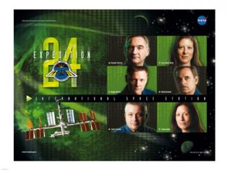 Expedition 24 Matrix Crew Poster | Obraz na stenu