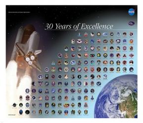 NASA Space Flight Awareness - Mission Patch Poster | Obraz na stenu
