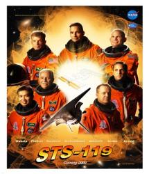 STS 119 Mission Poster | Obraz na stenu