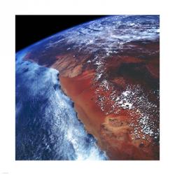 Coastal Namibia photographed from the Space Shuttle Columbia | Obraz na stenu