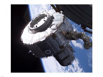 ISS Quest Module Instalation of International Space Station | Obraz na stenu