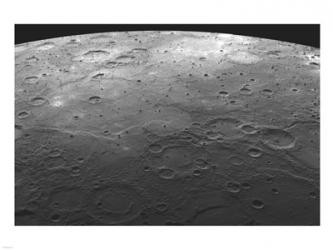 MESSENGER fly by view of mercury | Obraz na stenu
