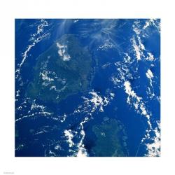 Reef Base as seen from space taken by Atlantis | Obraz na stenu